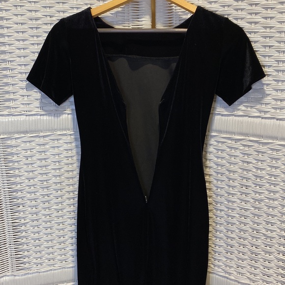EUC Amanda Uprichard Stretch Velvet dress size S - Picture 6 of 6